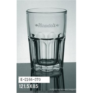 370ml glass cup 12oz soda lime glass cup